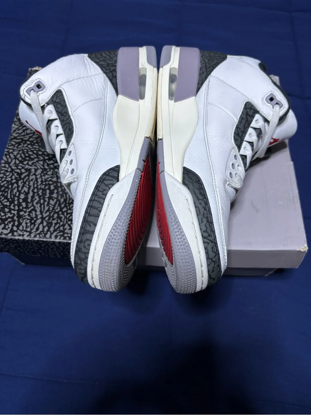 Jordan 3 Retro Cement Grey 2024 Size 10.5